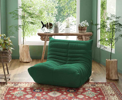 Modular Sectional Sofa – Contemporary Cloud-Style L-Shaped Seating