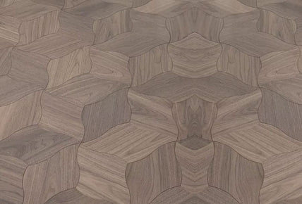 Premium European Walnut Engineered Parquet Flooring for Interiors
