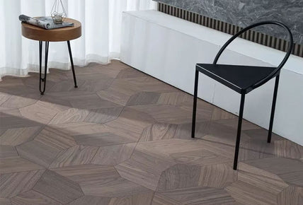 Premium Walnut Engineered Parquet Flooring for Stylish Interiors