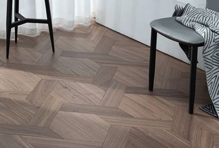Black Walnut Engineered Wood Parquet Flooring Wholesale Export Supplier
