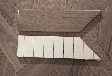 Premium Black Walnut T&G Engineered Parquet Flooring - Zsh20
