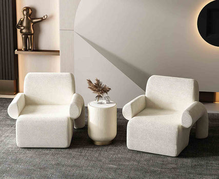 Tufted Bean Bag Couch Lazy Chair with Arms Bean Bag Sofa for Living Room Bedroom