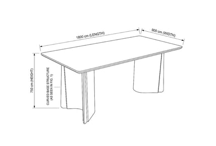 Elegant Modern Marble Top Rectangle Dining Table Wood Pedestal Base Comedor Mesa