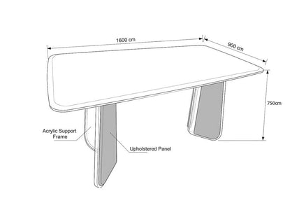 Elegant Minimalist White Sintered Stone Top Dining Table with Polished Chrome Pedestal Base